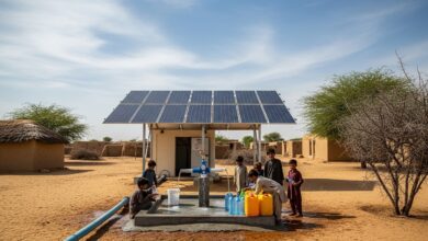 Solar Pump Installation for Safe Drinking Water in Tharparkar District, Sindh, Pakistan